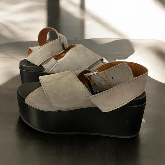 shoe biz Copenhagen Shoes Copenhagen Shoe Biz Gray Platform